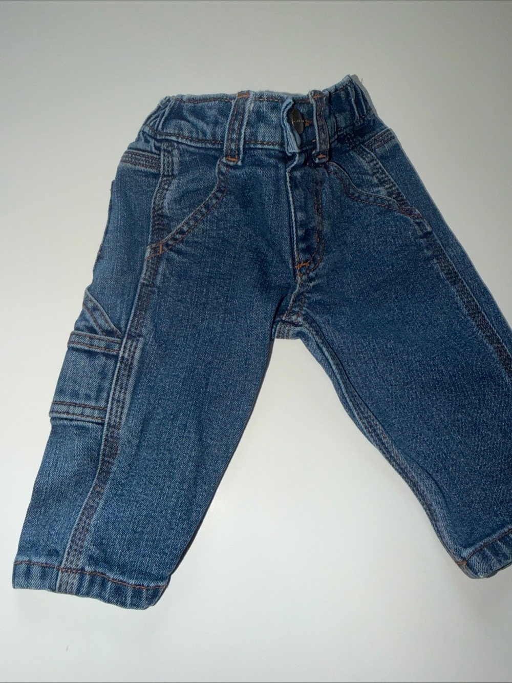 Carhartt Baby Size 6 Months Blue Jeans Carpenter Jeans